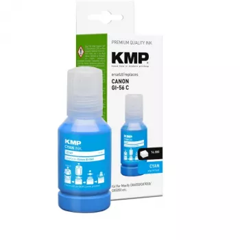 Cartucho KMP Canon PFI050C (5699C001) cian compatible