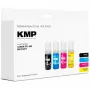 KMP Compatible Canon PFI-050 Cartuchos de tinta multipack Negro/Cian/Magenta/Amarillo (1588,0005)