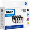 KMP E125V Cartuchos de tinta compatibles pack de 3 – cian, magenta, amarillo para Epson Stylus SX230, SX235, SX430, SX438, WorkForce WF-3520, WF-3530, WF-3540, WF-7015, WF-7515, WF-7525 1617,4050