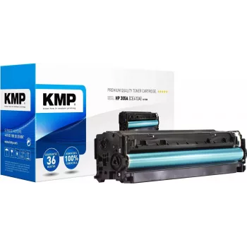 KMP H-T159 Cartucho de tóner compatible Magenta 3400 páginas para HP LaserJet Pro 300/400