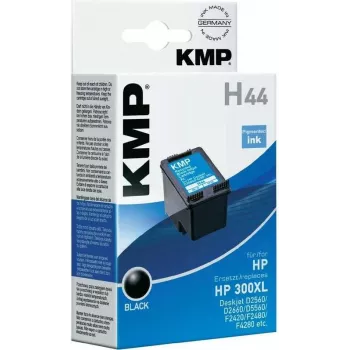 KMP H44 Cartucho de tinta negro alto rendimiento (reemplaza HP 300XL) - 600 páginas 1710,4411