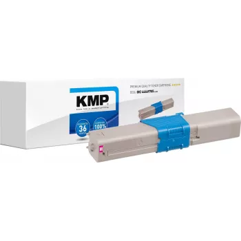 KMP O-T29 Cartucho de tóner compatible - Magenta - 2000 páginas - Sustituye a OKI 44469705