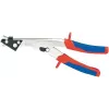 KNIPEX tijera para chapa 90 55 280 - 280 mm, corta acero hasta 1,2 mm, cobre/aluminio hasta 1,7 mm, plástico hasta 2,0 mm