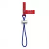 KNIPEX Correa de sujeción para herramientas 00 50 11 T BK - correa de sujeción de PU de 1,5 m con mosquetón con bloqueo, máx. 1,5 kg