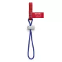 KNIPEX Correa de sujeción para herramientas 00 50 11 T BK - correa de sujeción de PU de 1,5 m con mosquetón con bloqueo, máx. 1,5 kg