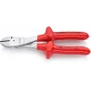 KNIPEX alicate de corte lateral de alta transmisión VDE 200 mm