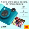 Kodak SMILE+ Cámara instantánea, 2x3'', Azul