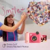 Kodak SMILE+ Cámara instantánea, 2x3 pulgadas, Fucsia