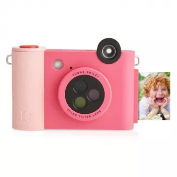 Kodak SMILE+ Cámara instantánea, 2x3 pulgadas, Fucsia