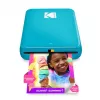 KODAK STEP Impresora de fotos móvil instantánea - Color ZINK 2x3 pulgadas - 1 ppm - Bluetooth - Azul
