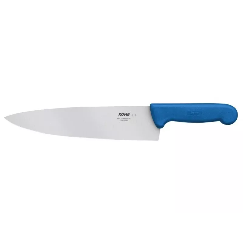KOHE Cuchillo universal 251 mm hoja de acero inoxidable con alto contenido de carbono, varios colores
