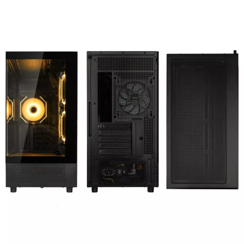 KOLINK GSI SmartAssembly ARGB Caja Micro-ATX de cristal - 750W Gold