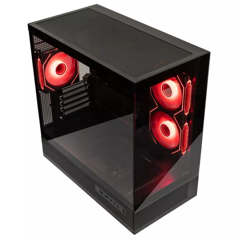 KOLINK GSI SmartAssembly ARGB Caja Micro-ATX de cristal - 750W Gold