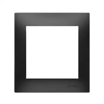 KONTAK-SIMON Simon 54 Premium Marco, negro mate, 1 elemento