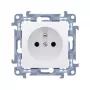 KONTAK-SIMON Simon 54 Premium toma schuko individual 16A 250V blanca bornes de tornillo