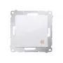 Conmutador de cruce KONTAK-SIMON Simon 54 Premium blanco con bornes de resorte 10AX 250V