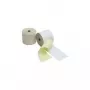 Kores AR5725 Rollos de caja, 2 capas sin carbón, blanco/amarillo, 57 mm x 25 m, núcleo 12 mm, 5 rollos
