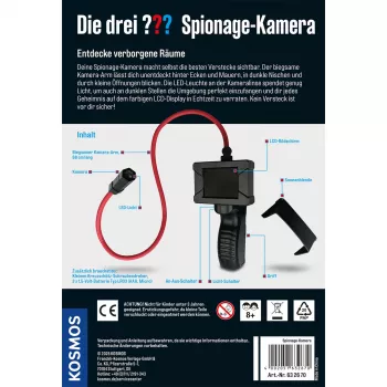 KOSMOS Die drei ??? set de cámara de espionaje