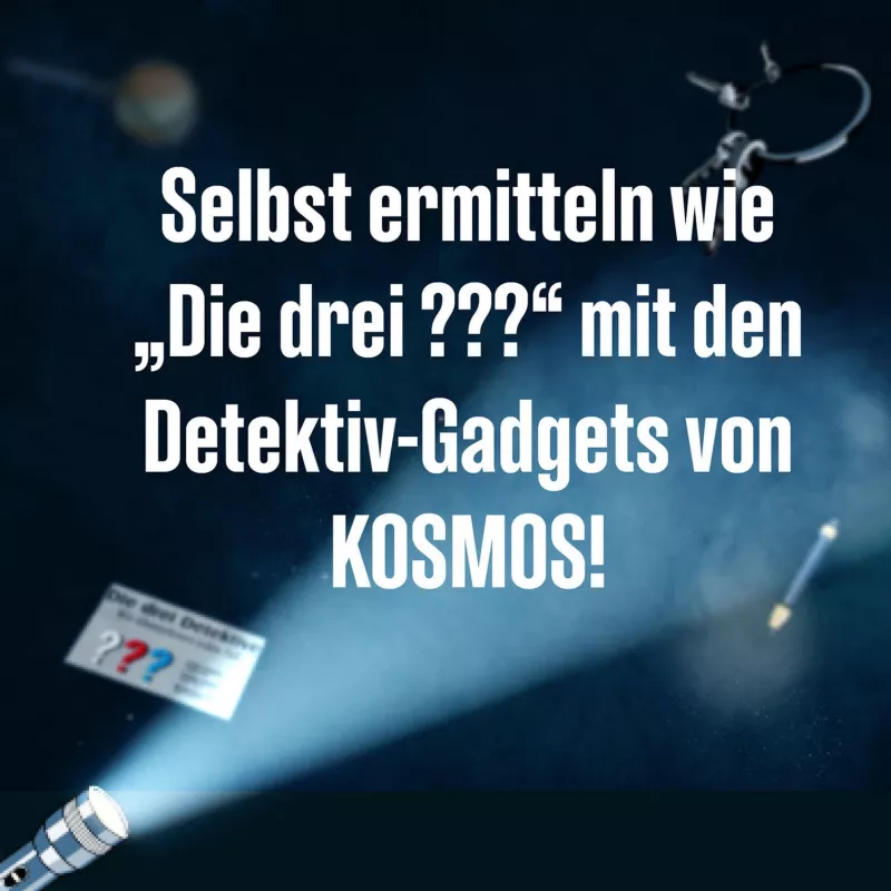 KOSMOS Die drei ??? set de cámara de espionaje