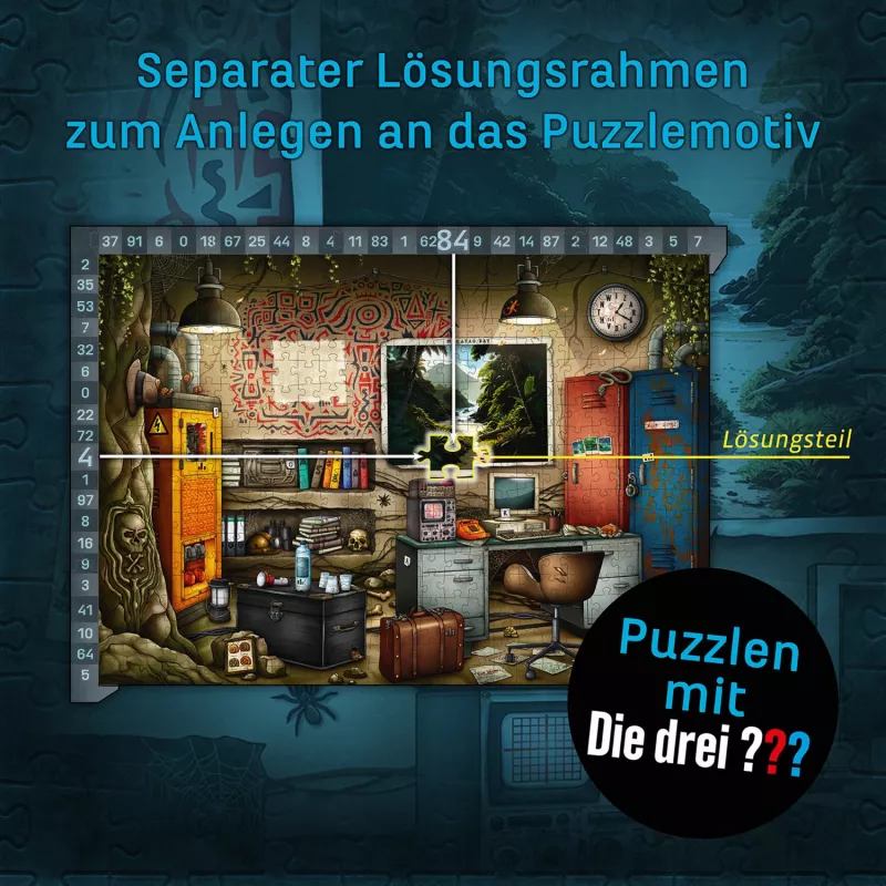 KOSMOS EXIT - Das Puzzle: Die drei ??? Toteninsel (500 piezas)