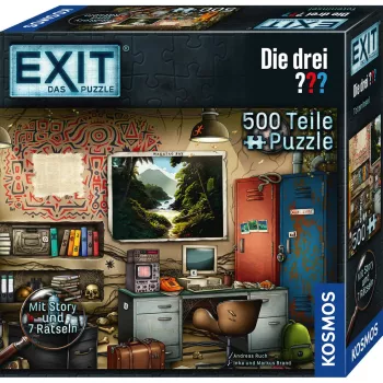 KOSMOS EXIT - Das Puzzle: Die drei ??? Toteninsel (500 piezas)