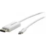 Kramer Electronics cable adaptador USB-C a DisplayPort C-USBC/DPM-6, 1,8 m, blanco 99-97211206
