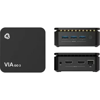 Kramer Electronics VIA GO3 sistema de presentación inalámbrico 4K (16 GB, HDMI, Wi-Fi, AirPlay, Miracast, Google Cast)