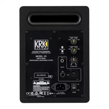 KRK Kreate 5 Monitor de estudio activo - woofer de 5,25 pulgadas, tweeter de 1 pulgada, 100 W, Bluetooth 5.0