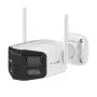Kruger&Matz Connect C130 cámara WiFi exterior pan-tilt 4MP con Tuya Smart Life, IP66, visión nocturna, audio bidireccional