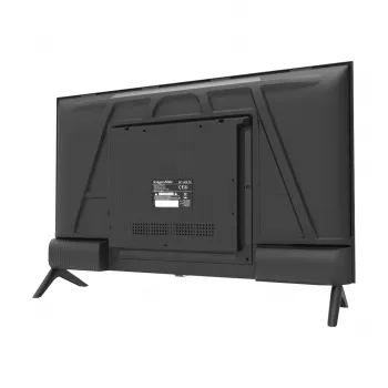 KRUGER & MATZ KM0224-T1 Televisor LED 24 pulgadas HD Ready con DVB-T2 H.265/HEVC, adaptador de coche 12V, 2x HDMI, USB PVR, modo hotel