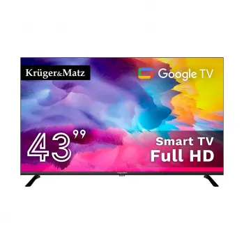 Kruger&Matz KM0243FHD-G2 43 pulgadas Full HD Google TV con DVB-T2/S2/T/C H.265 HEVC