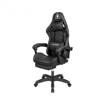 Silla de oficina/ordenador KRUGER & MATZ KM0790-B con asiento acolchado, negro