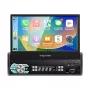 Autorradio Kruger & Matz KM2018 con pantalla táctil extraíble de 7 pulgadas, Apple CarPlay y Android Auto