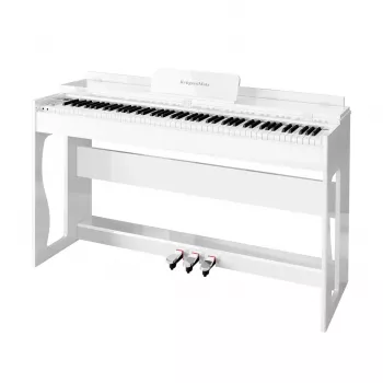 Piano digital Kruger&Matz KMDP-135, blanco brillo