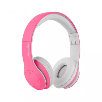 Auriculares inalámbricos over-ear para niños KRUGER & MATZ Street Kids, Rosa