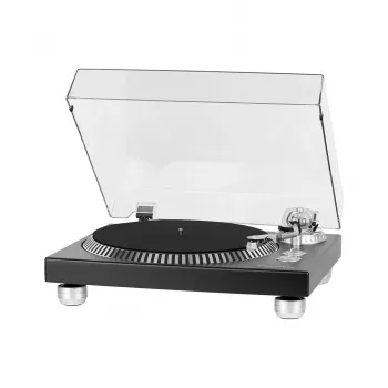 KRUGER & MATZ TT-602 Tocadiscos de transmisión por correa Negro