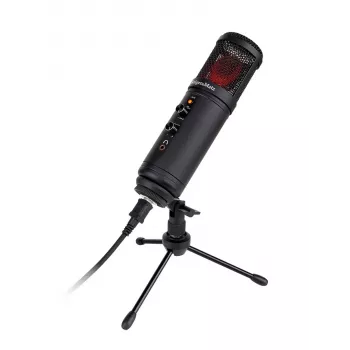 KRUGER & MATZ Warrior GV-100 micrófono USB para gaming y vlogging