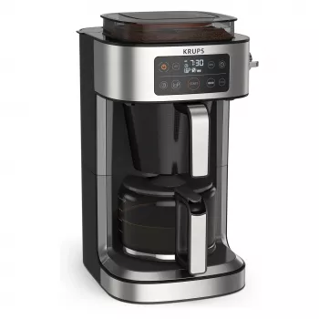KRUPS KM760D Cafetera de filtro Aroma Negra 2-10 Tazas