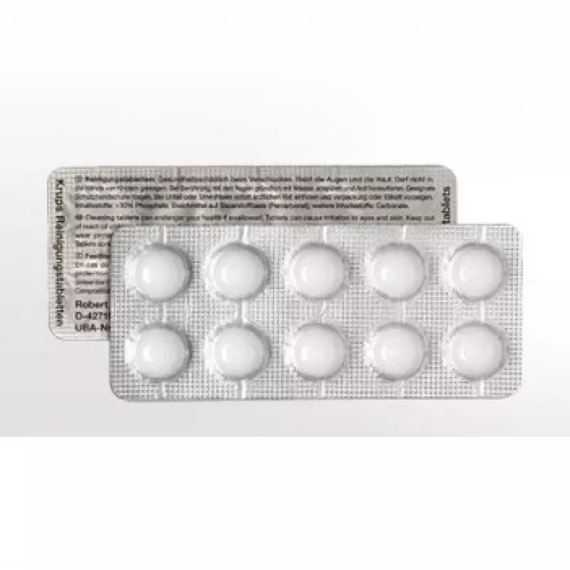 KRUPS XS3000 Pastillas descalcificadoras para cafeteras – 2 pastillas