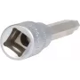 KS TOOLS Vaso de carraca con punta hexagonal interior de 1/2