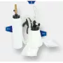 KS TOOLS BT701200 Purificador de frenos neumático, 6,2 bar, depósito de 0,75L, botella de recogida de 1L