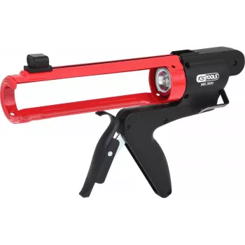 KS TOOLS Pistola de cartuchos sin varilla de émbolo saliente 310 ml (980.3050)
