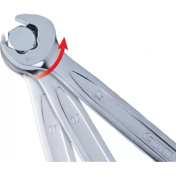 KS TOOLS DUO GEARplus Llave de carraca combinada, 30 mm (503.5228)