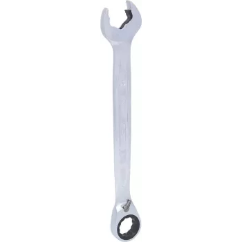 KS TOOLS DUO GEARplus Llave combinada con extremo abierto tipo carraca, 22 mm, reversible, acero cromo-vanadio 503.5922