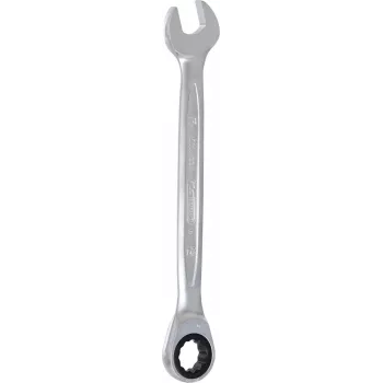 KS TOOLS GEARplus Llave combinada de carraca 24 mm, 72 dientes, cromo-vanadio, DIN 3113 503.4224