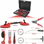 KS TOOLS MASTER set de herramientas de montaje y desmontaje de parabrisas, 13 piezas (140.1065)