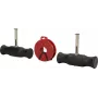 KS Tools set de tirador con mango, 3 piezas, varillas flexibles de acero para resortes, mangos ergonómicos de 2 componentes, 160/180/200 mm, BT681150