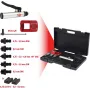 KS TOOLS Juego de herramientas abocardadoras universal, 11 piezas Flarefix II (122.1260)