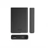 KSIX Batería externa magnética 10000 mAh 22.5W, negro