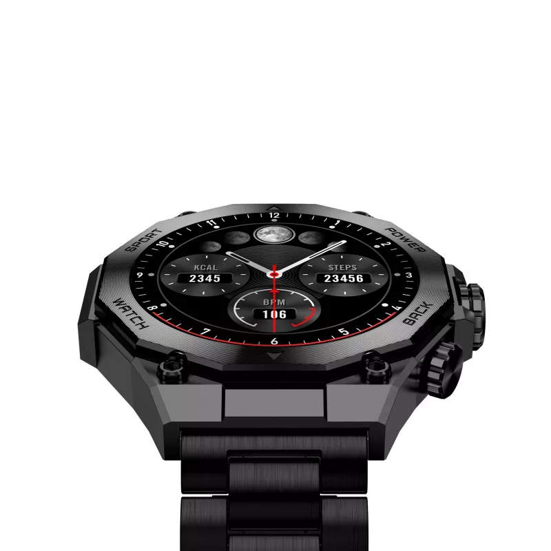KSIX Smartwatch TITANIUM, Negro